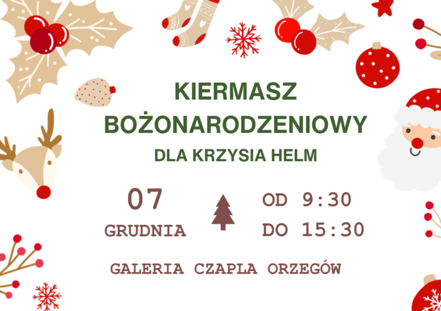 Kiermasz bożonarodzeniowy Orzegów 07.12.2025
