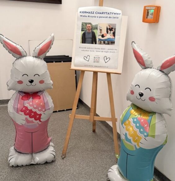 Kiermasz Wielkanocny dla Krzysia Helm 22.03.2026