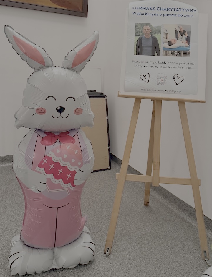 Kiermasz Wielkanocny dla Krzysia Helm 22.03.2026