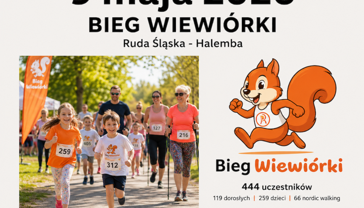 Bieg Wiewiórki Ruda Śląska Halemba 09.05.2026