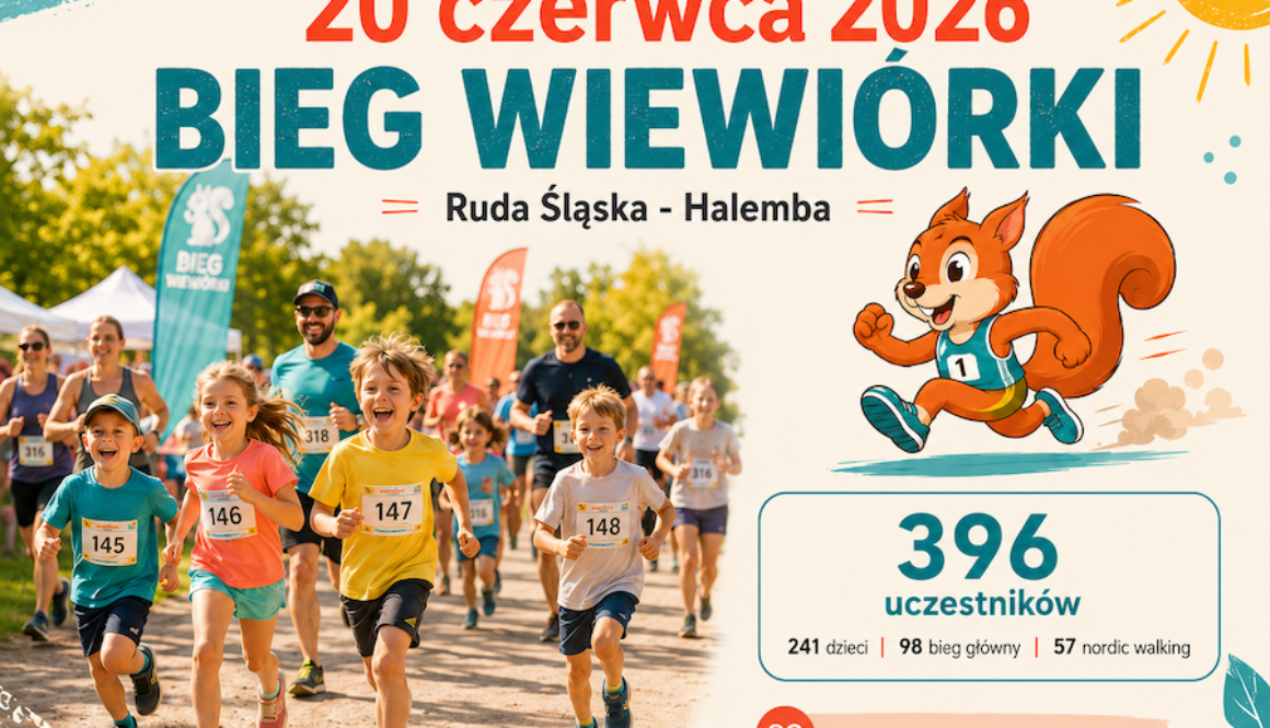 Bieg Wiewiórki Ruda Śląska Halemba 20.06.2026