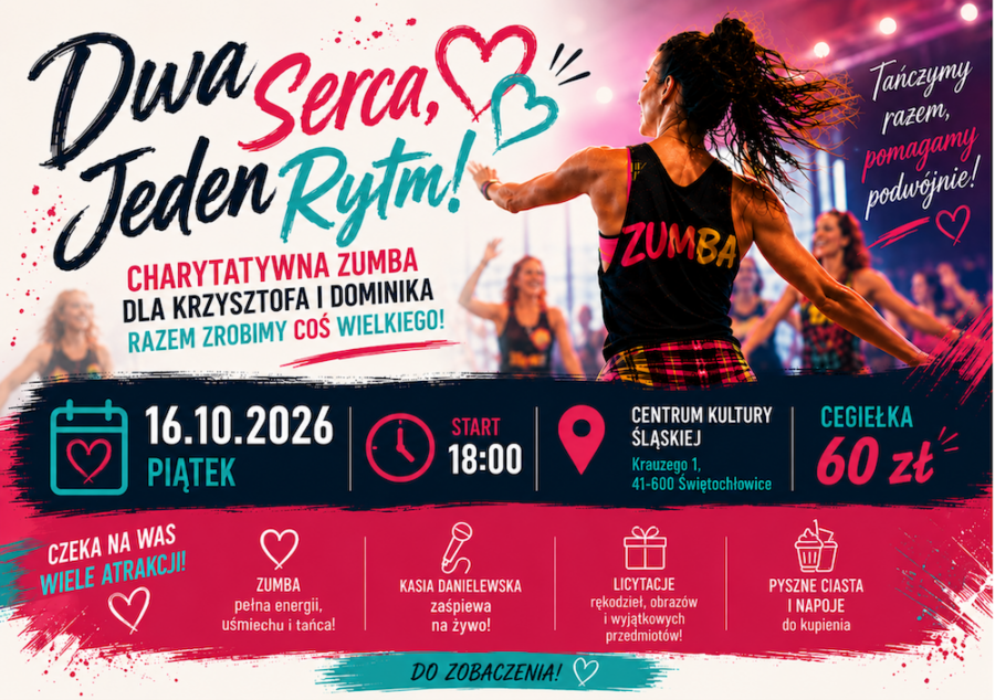 Charytatywna zumba Świętochłowice